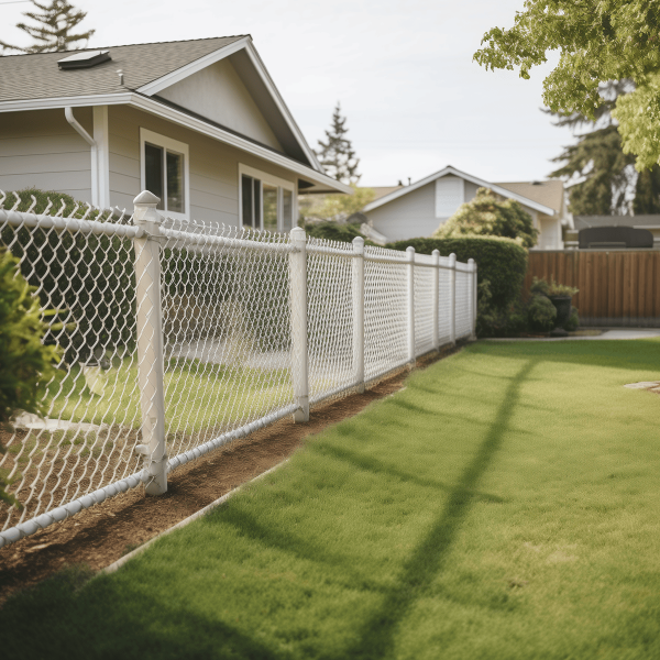 Fairfield Backyard Chain Link Fence